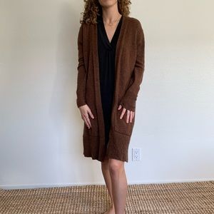 Madewell Kent Long Cardigan in Coziest Yarn
